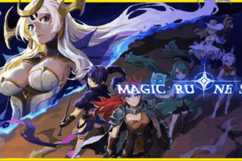 Magic Rune Stone
