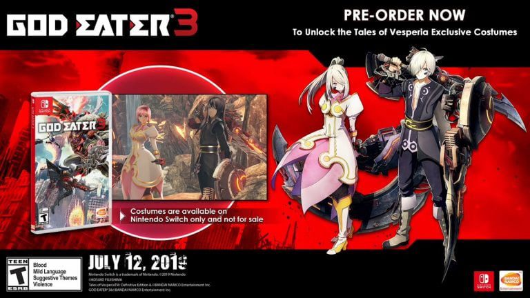 Nintendo Switch God Eater 3