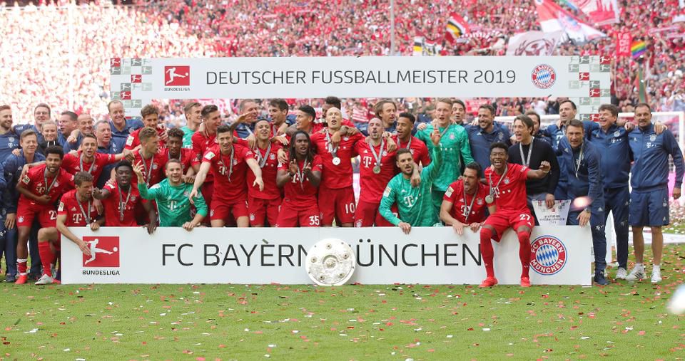 Bayern Munich won the seventh league title