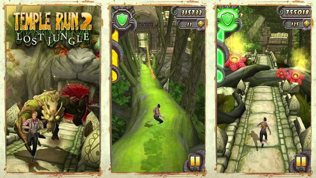 TEMPLE RUN 2 LOST JUNGLE Gameplay Android / iOS 