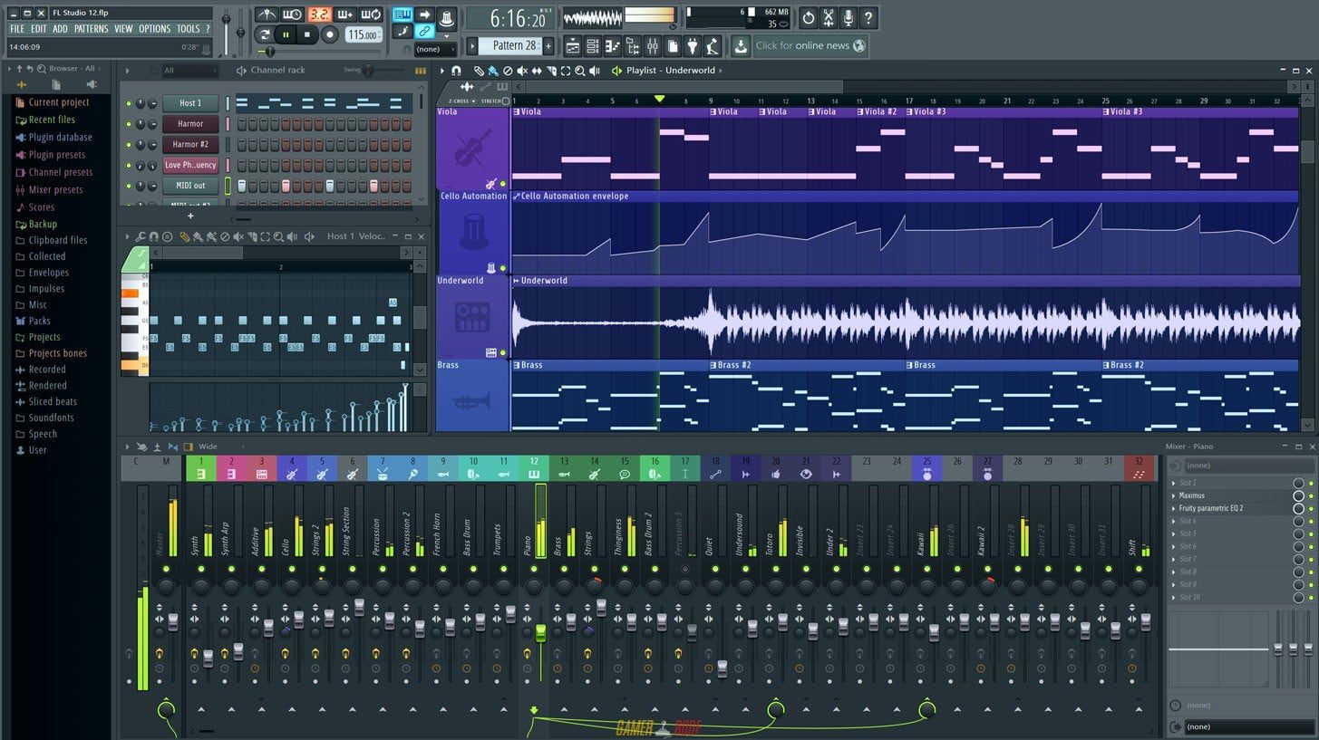 copy and paste on fl studio