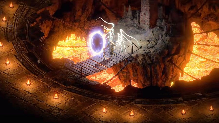 Tyrael in Diablo 2 Resurrected