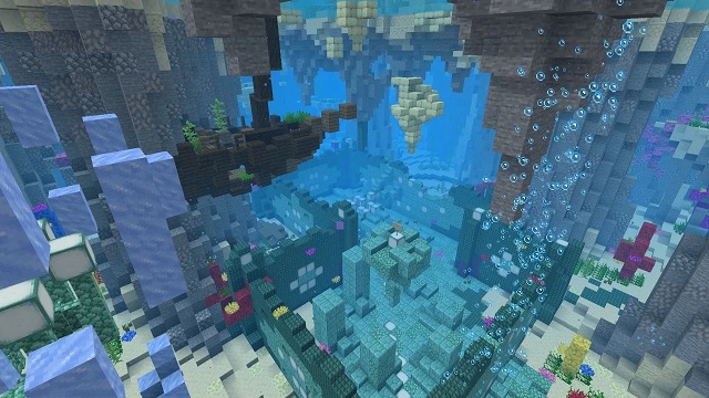 Underwater Mob-Arena Adventure Map