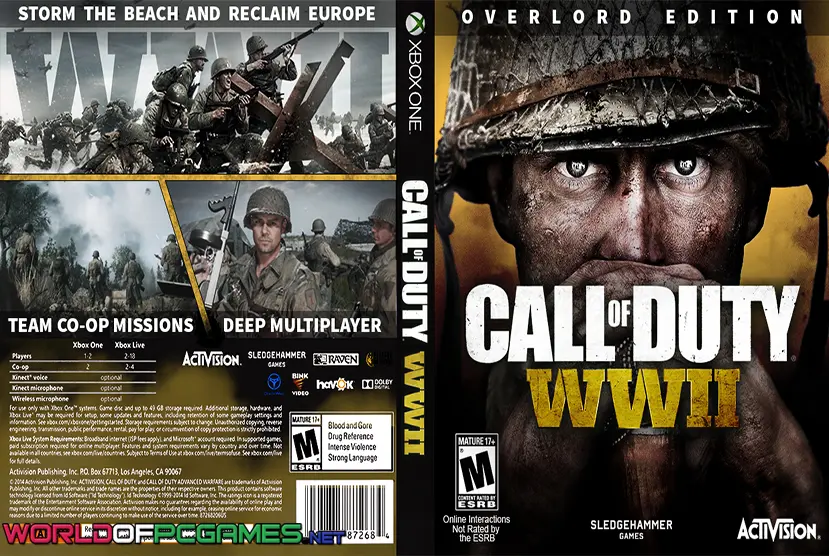 Call Of Duty WWII Free Download WW2 Repack - GMRF