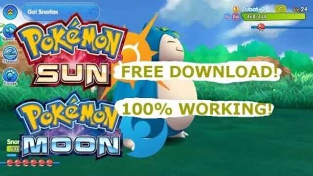 Pokemon sun and moon download