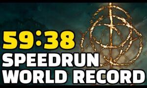 The Elden Ring speedrun record drops under one hour