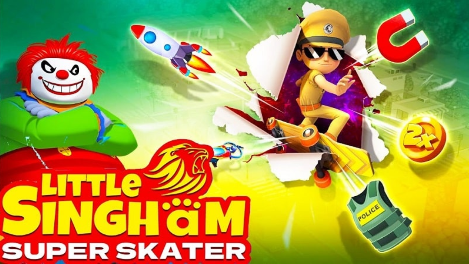 Little Singham Super Skater MOD APK (MenuUnlimited Spins) 1.0.503 - Full Review & Download Guide